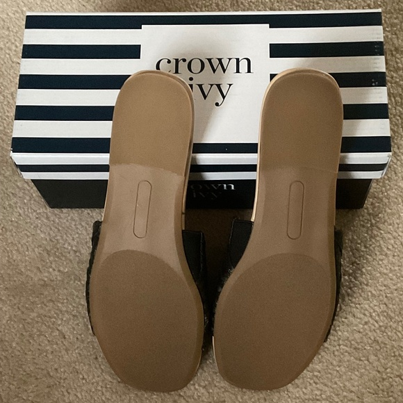 Woman black Patsie flat slip on shoes - Picture 5 of 6